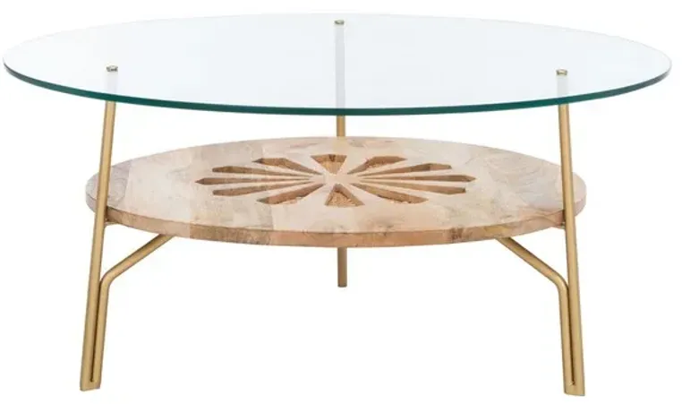 FLORA ROUND COFFEE TABLE