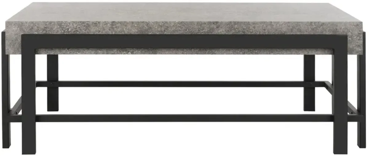 OLIVER RECTANGULAR CONTEMPORARY COFFEE TABLE