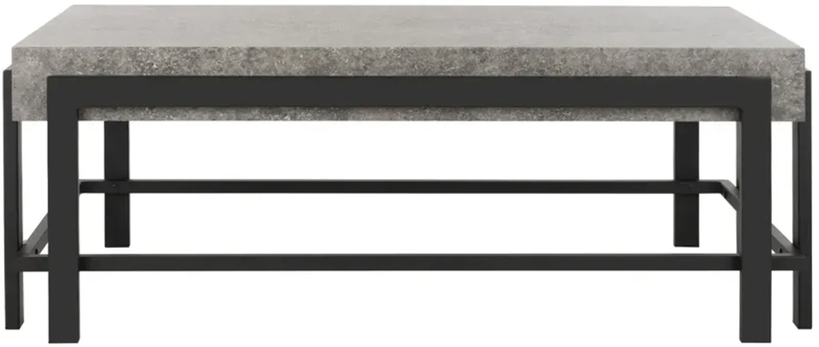 OLIVER RECTANGULAR CONTEMPORARY COFFEE TABLE