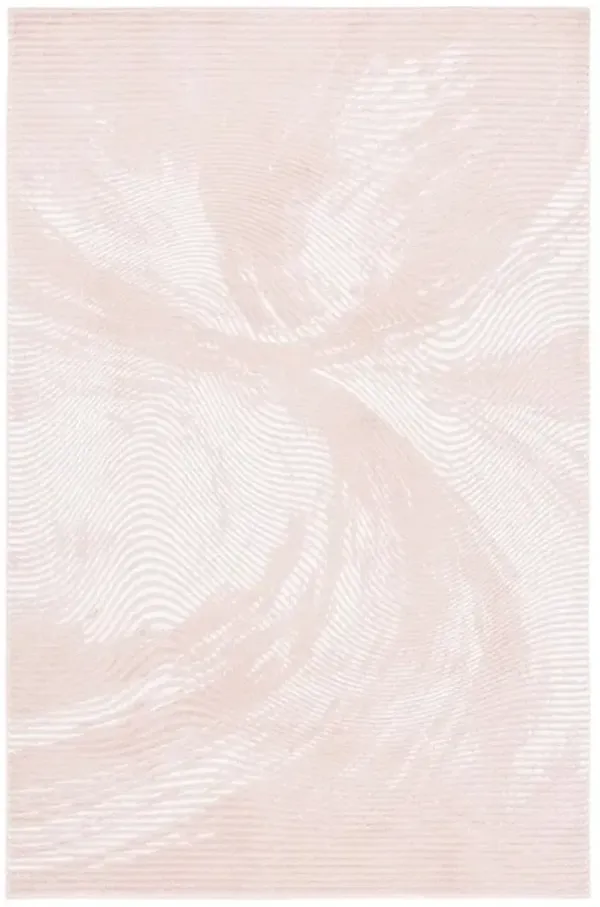 REVIVE 112 Pink  8' X 10' Large Rectangle Rug