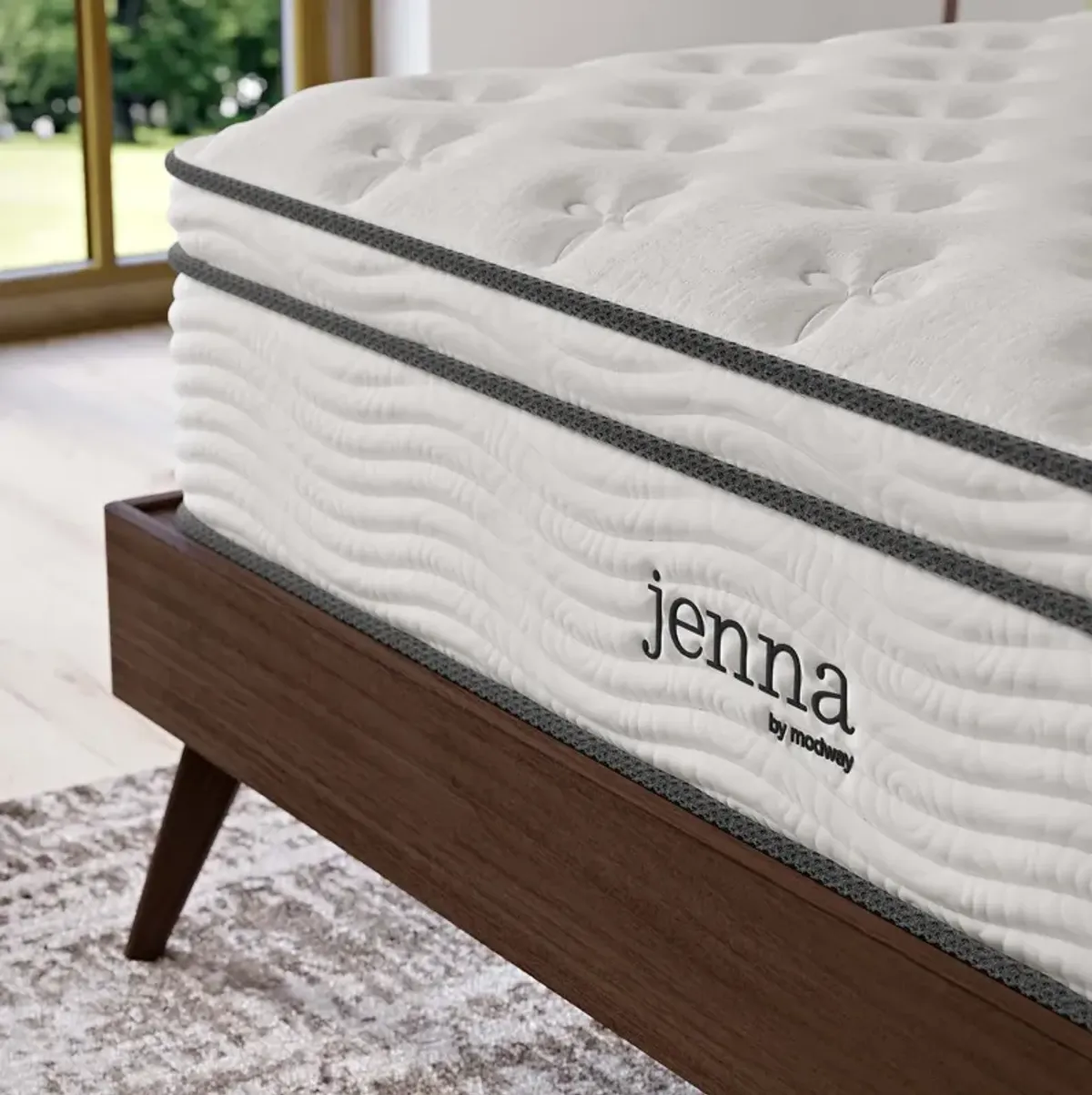 Jenna 12" Innerspring and Foam California King Mattress