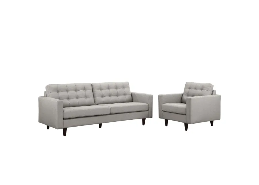 Empress Armchair and Sofa Set of 2