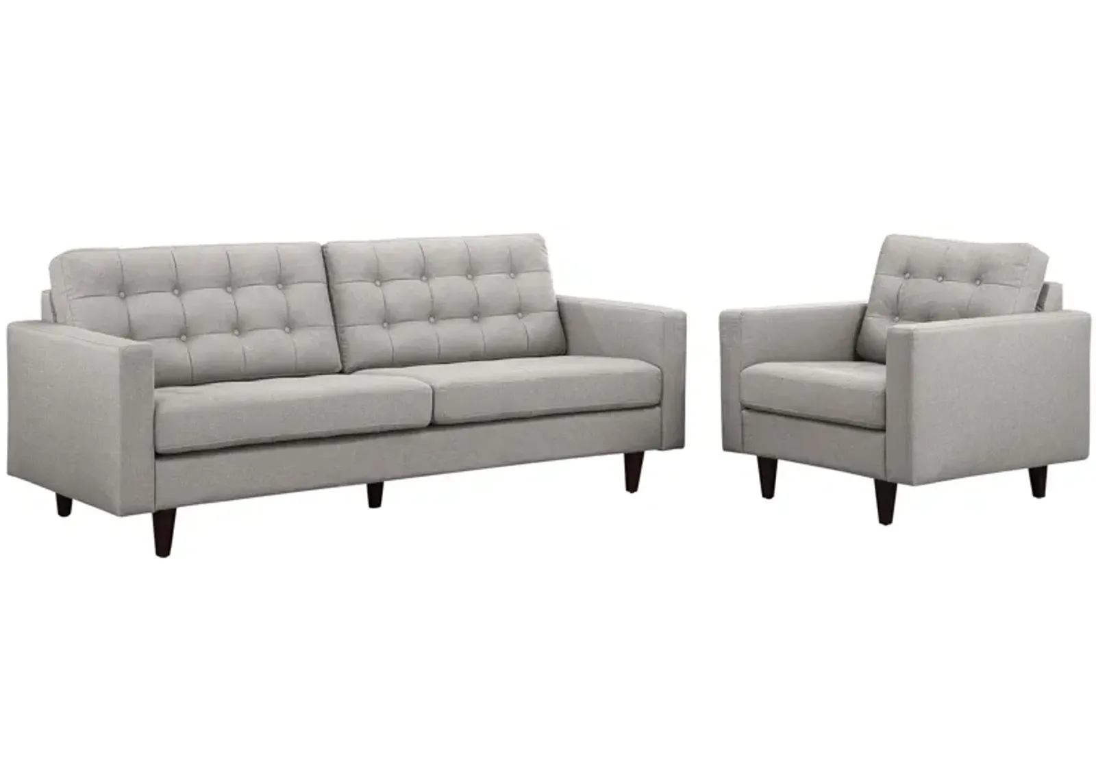 Empress Armchair and Sofa Set of 2