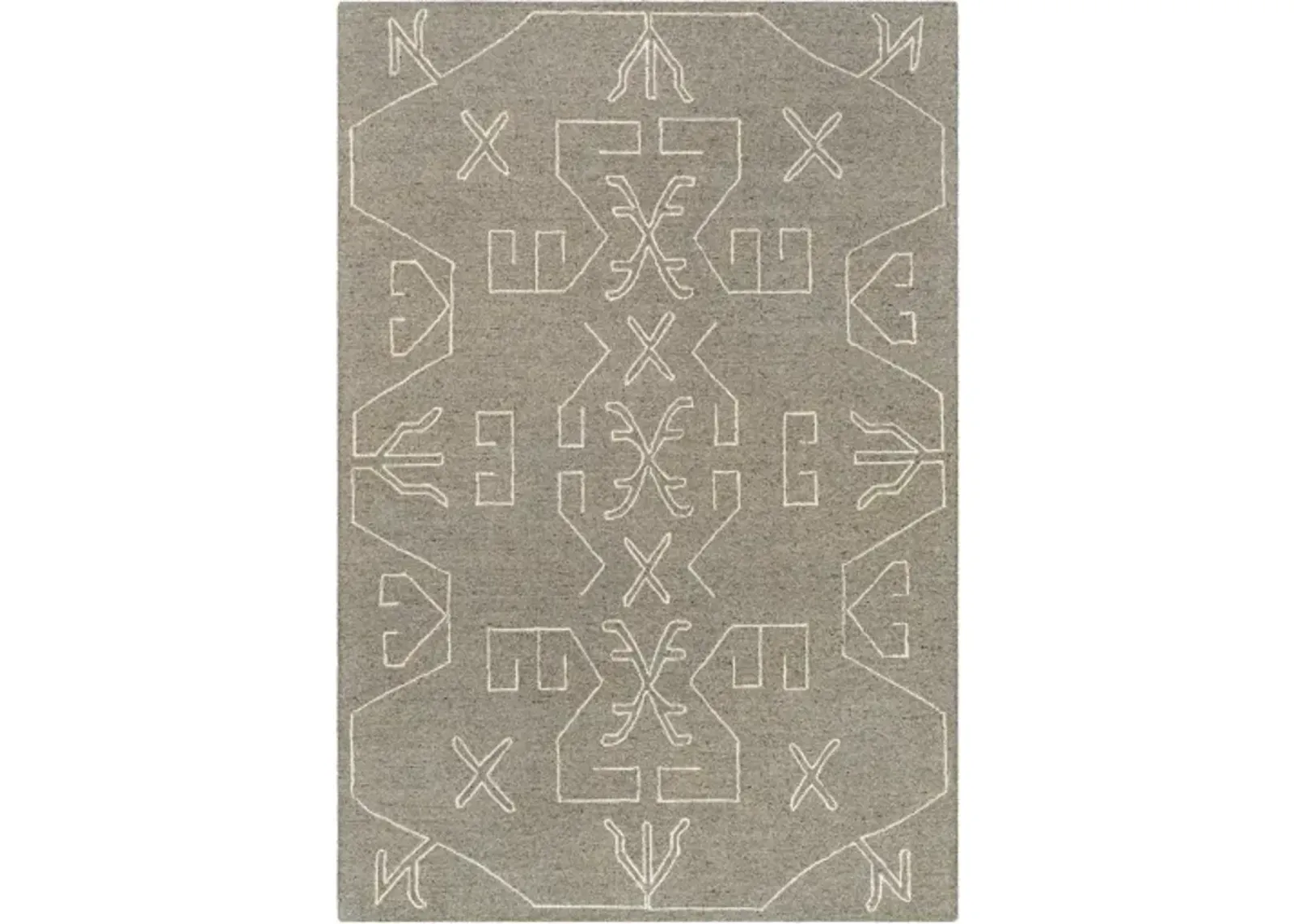 Granada GND-2353 2' x 3' Hand Made Rug