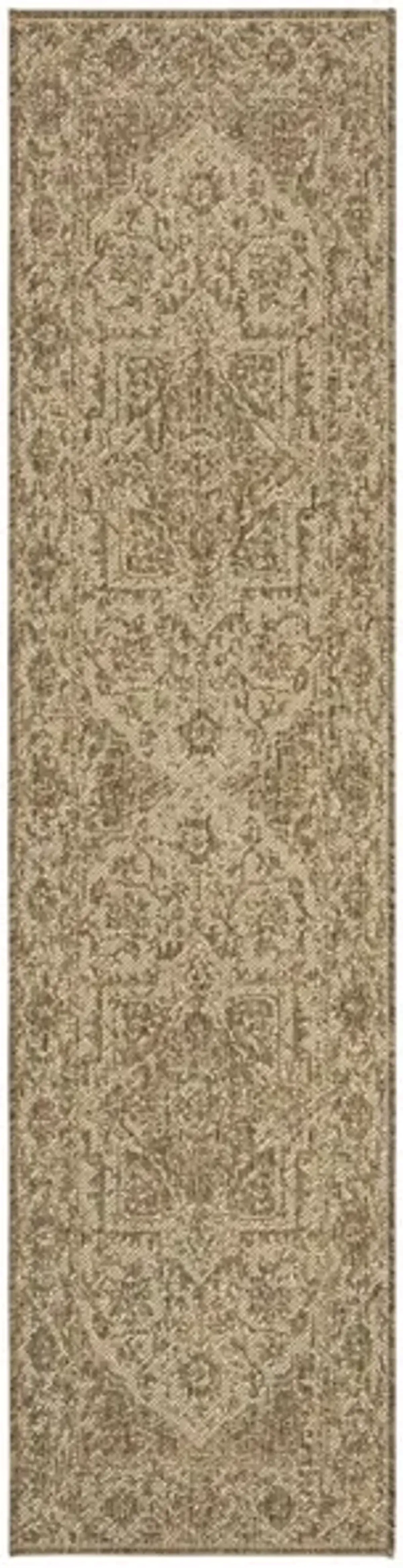 LINDEN 139 Collection LND139C-26 Cream / Beige 2'-2" X 6'