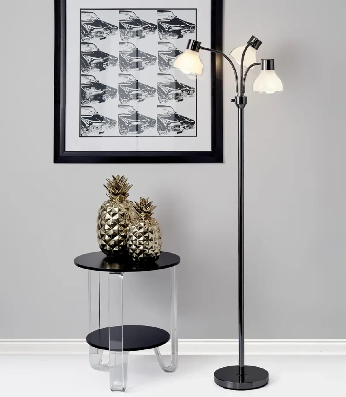 Presley 3-Arm Floor Lamp