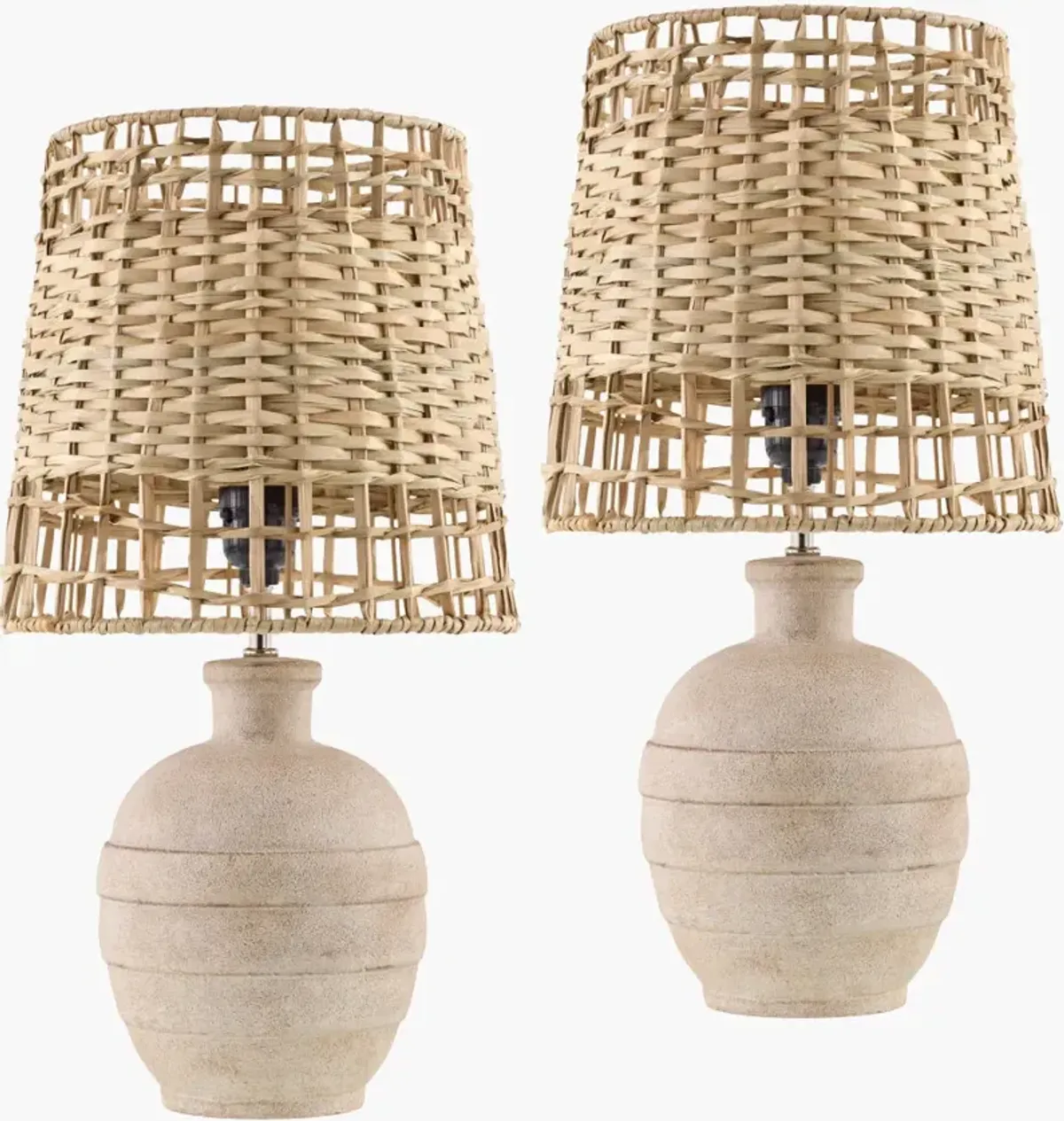 Nightbloom NBM-001 19"H x 9"W x 9"D Accent Table Lamp