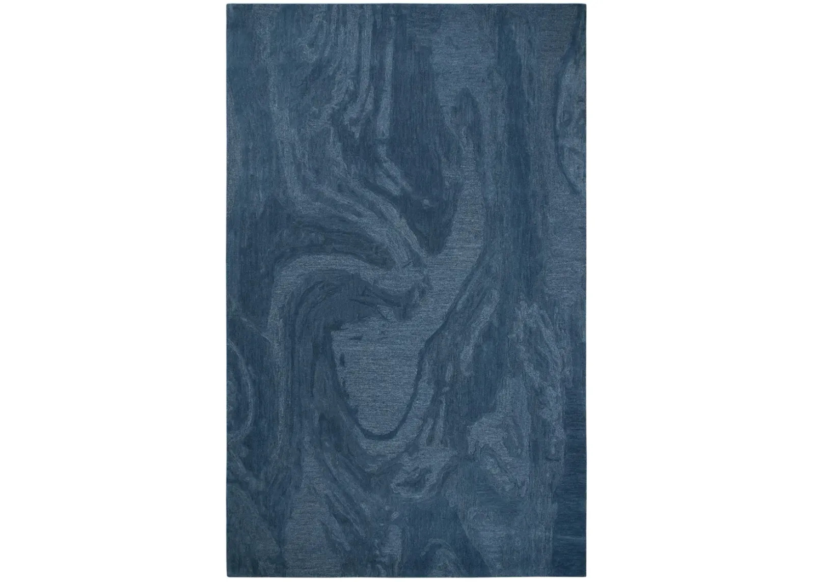 Fifth Avenue Blue Abstract Wool 9'x12' Rectangle Rug