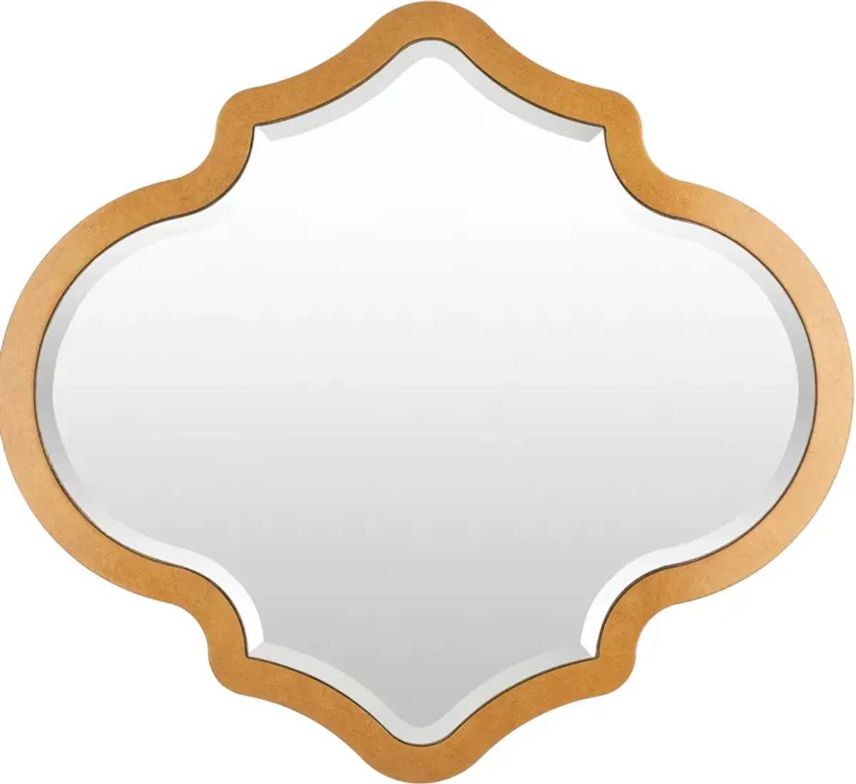 Quatrefoil 28"H x 26"W Mirror