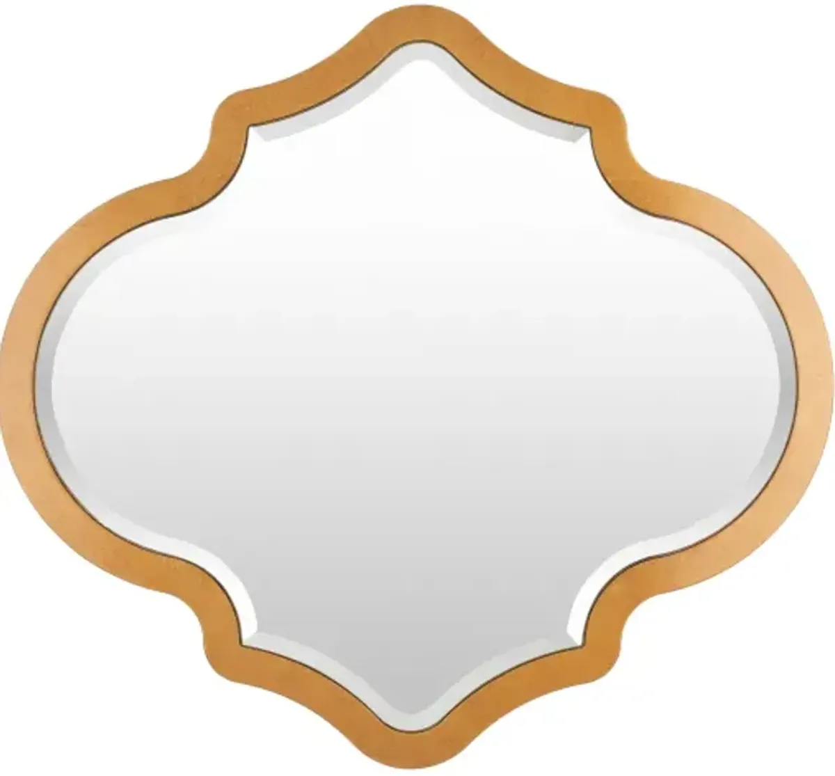 Quatrefoil 28"H x 26"W Mirror