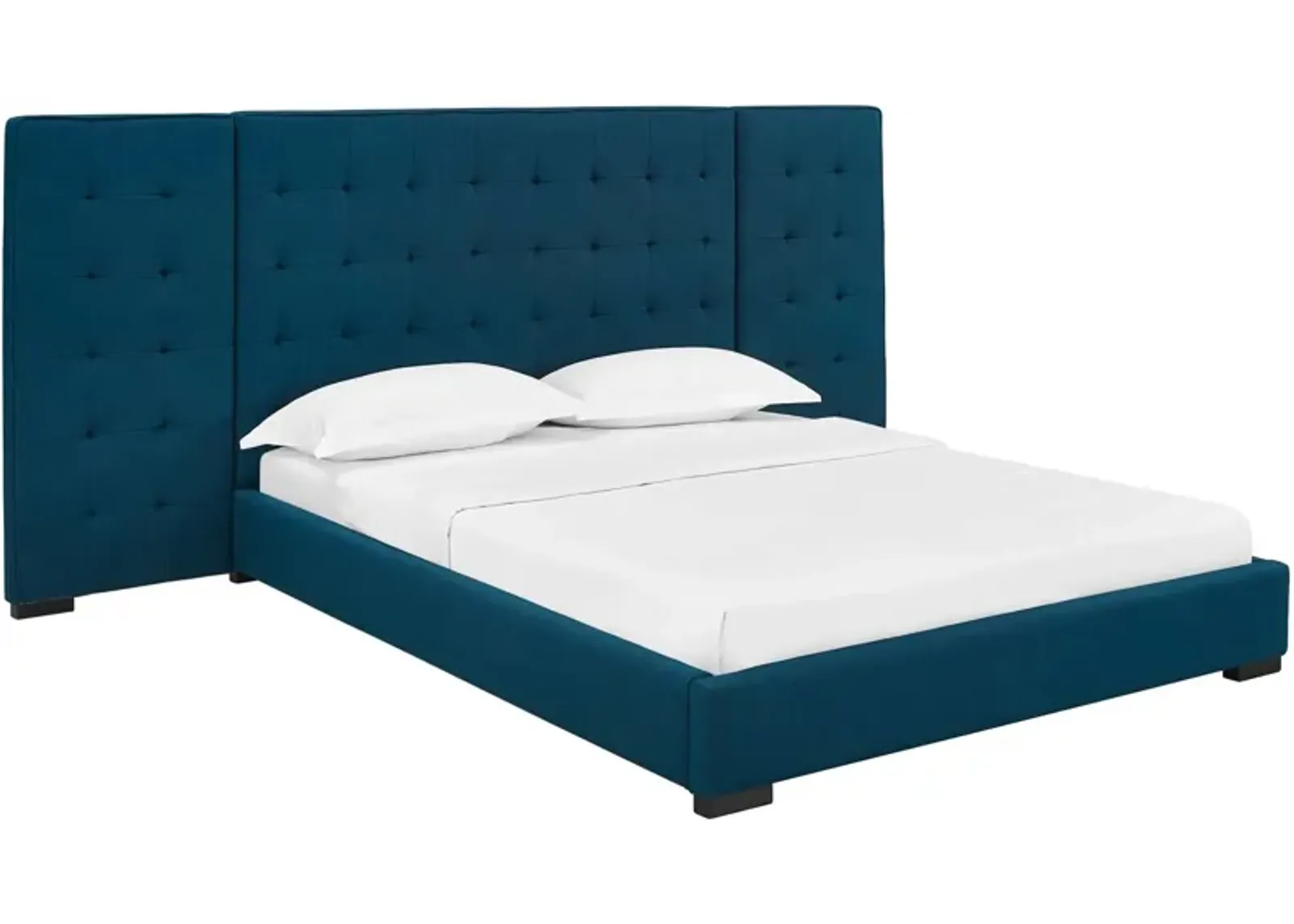 Sierra Queen Upholstered Platform Bed