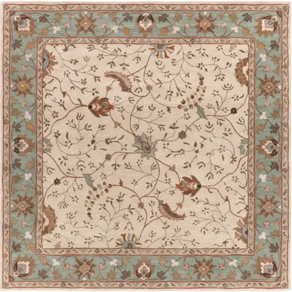 Caesar 6' Square Rug