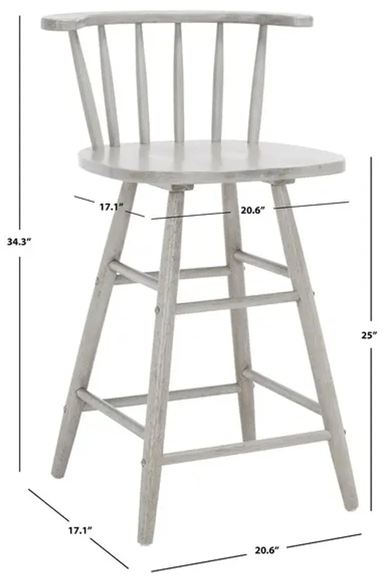 JAY WOOD COUNTER STOOL