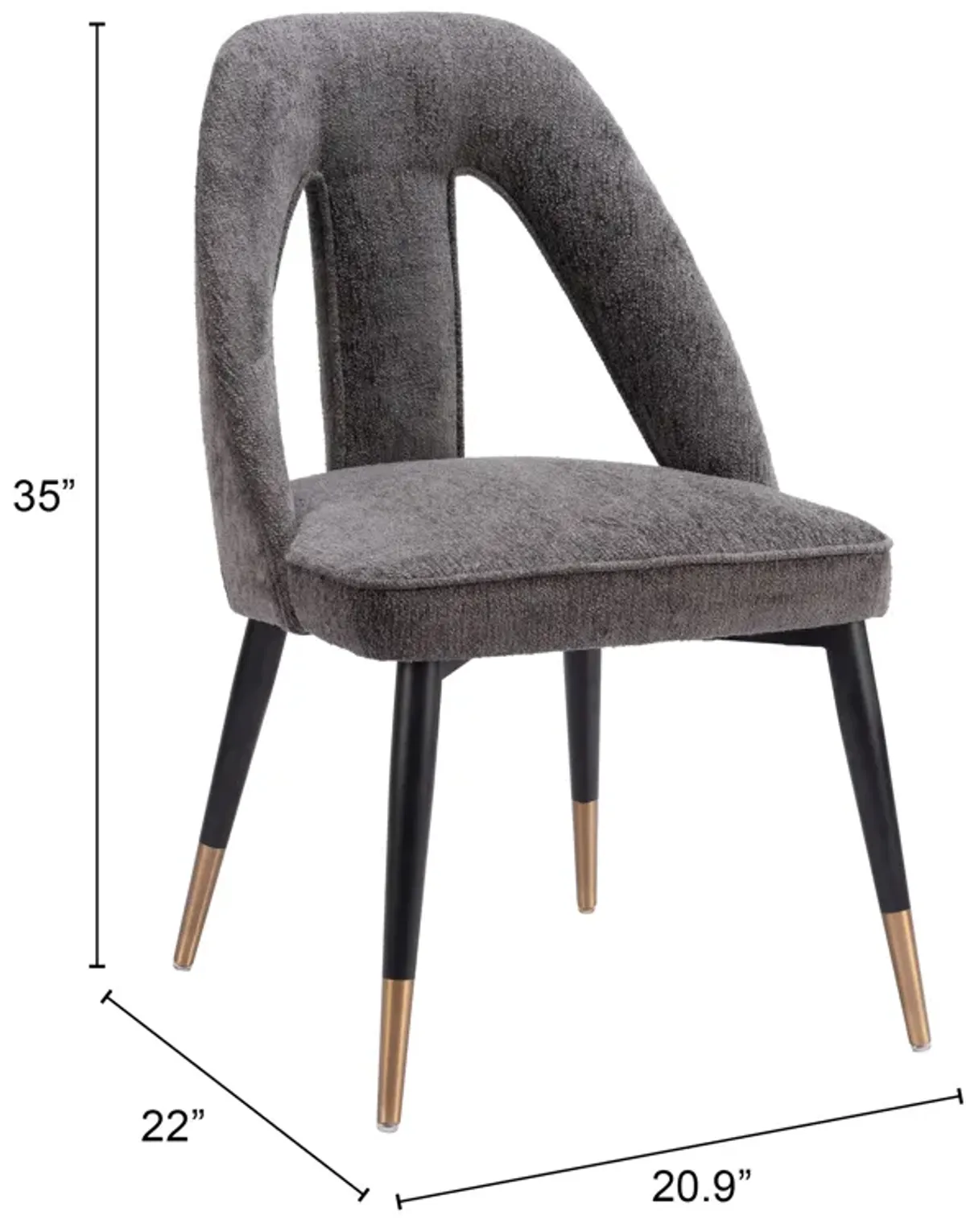 Artus Dining Chair Gray