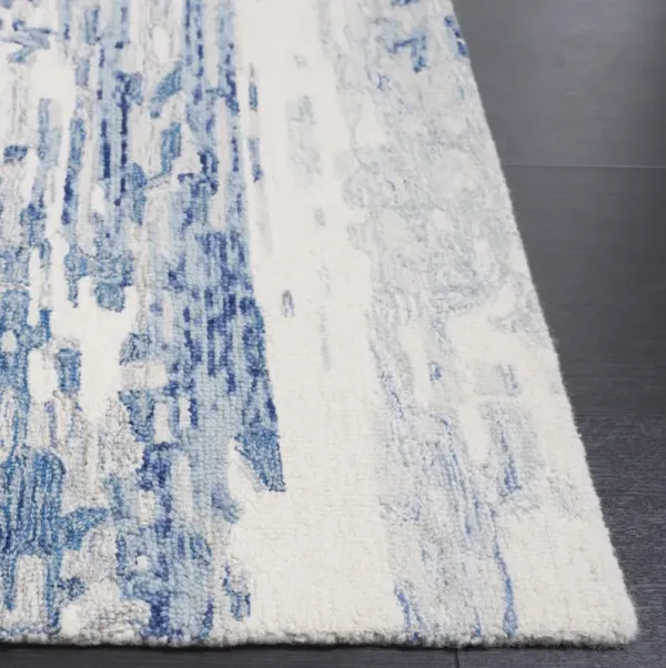 METRO 854 IVORY  6' x 6' Square Square Rug