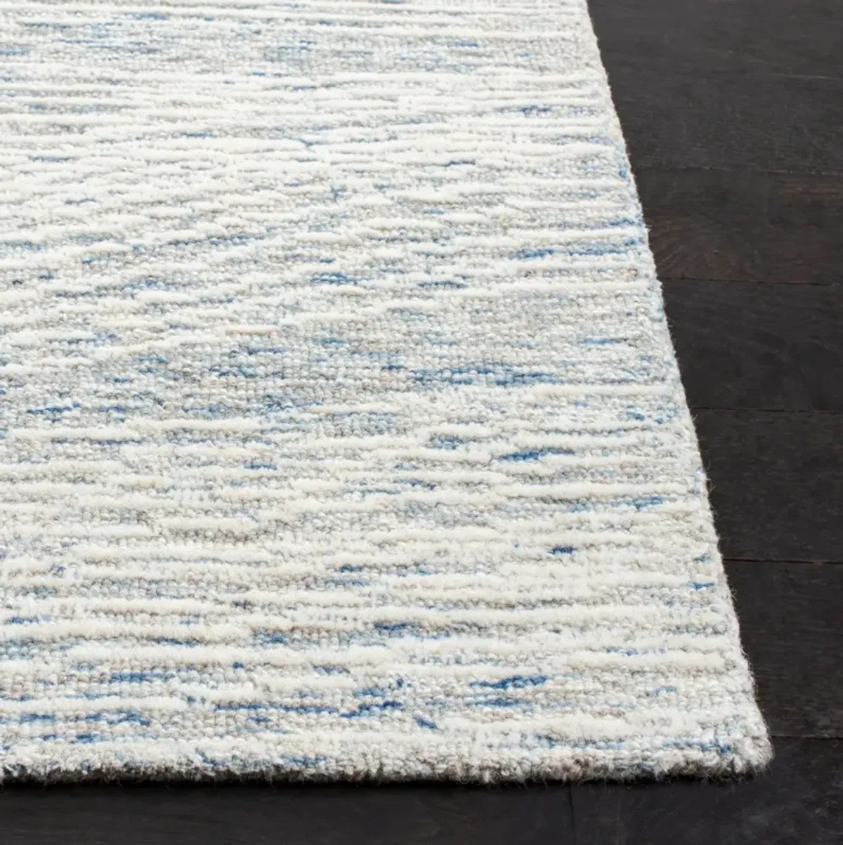 METRO 995 LIGHT BLUE  10' x 14' Large Rectangle Rug