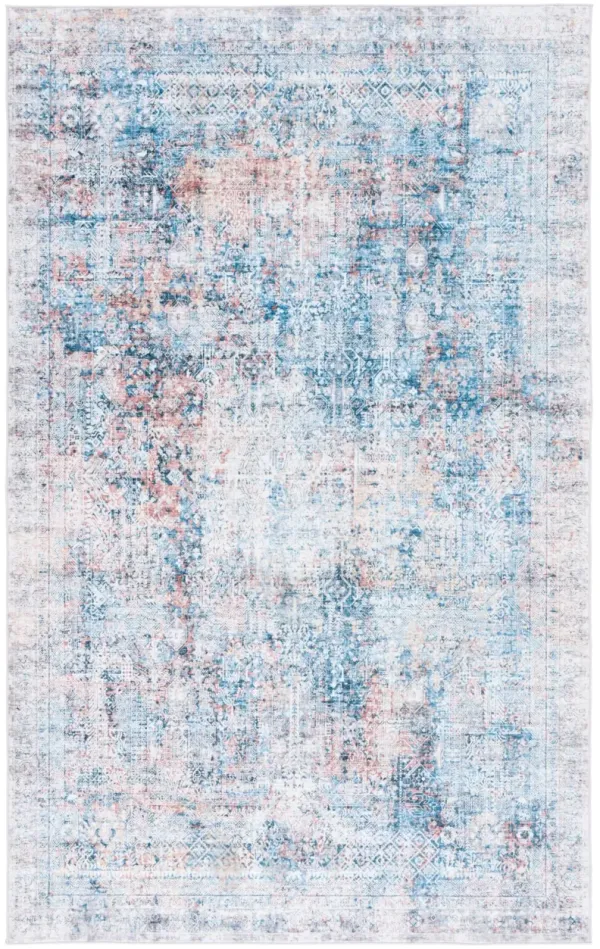 SANTA MONICA 539 BLUE  4' x 6' Small Rectangle Rug