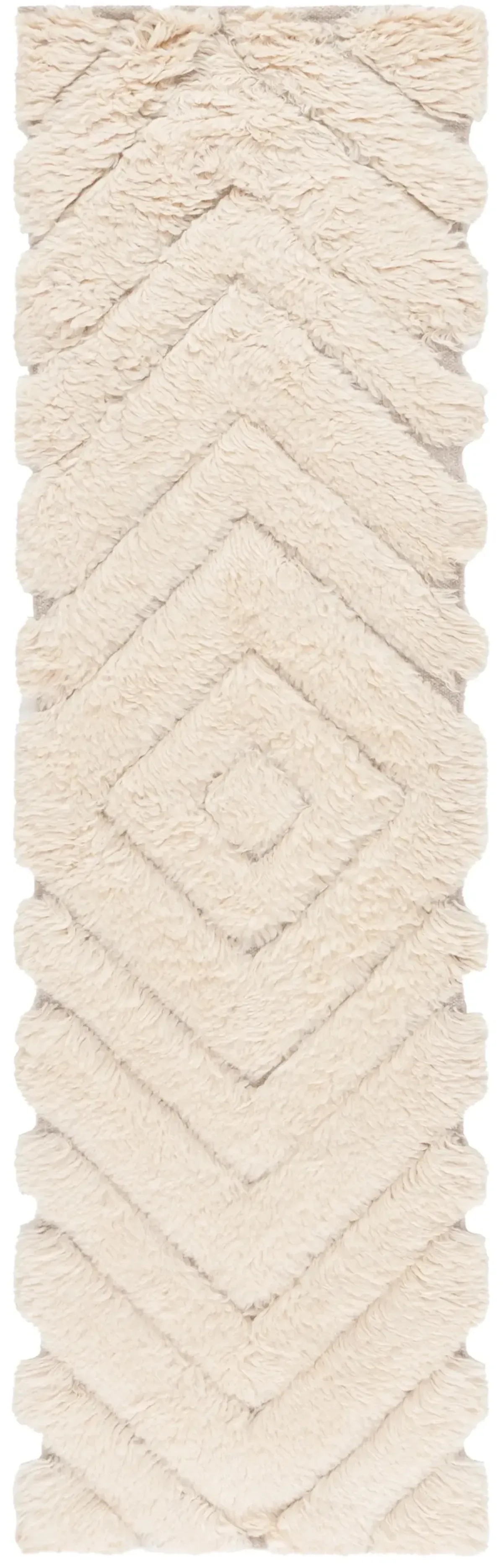 CASABLANCA 495 BEIGE 2'-3' x 8' Runner Rug