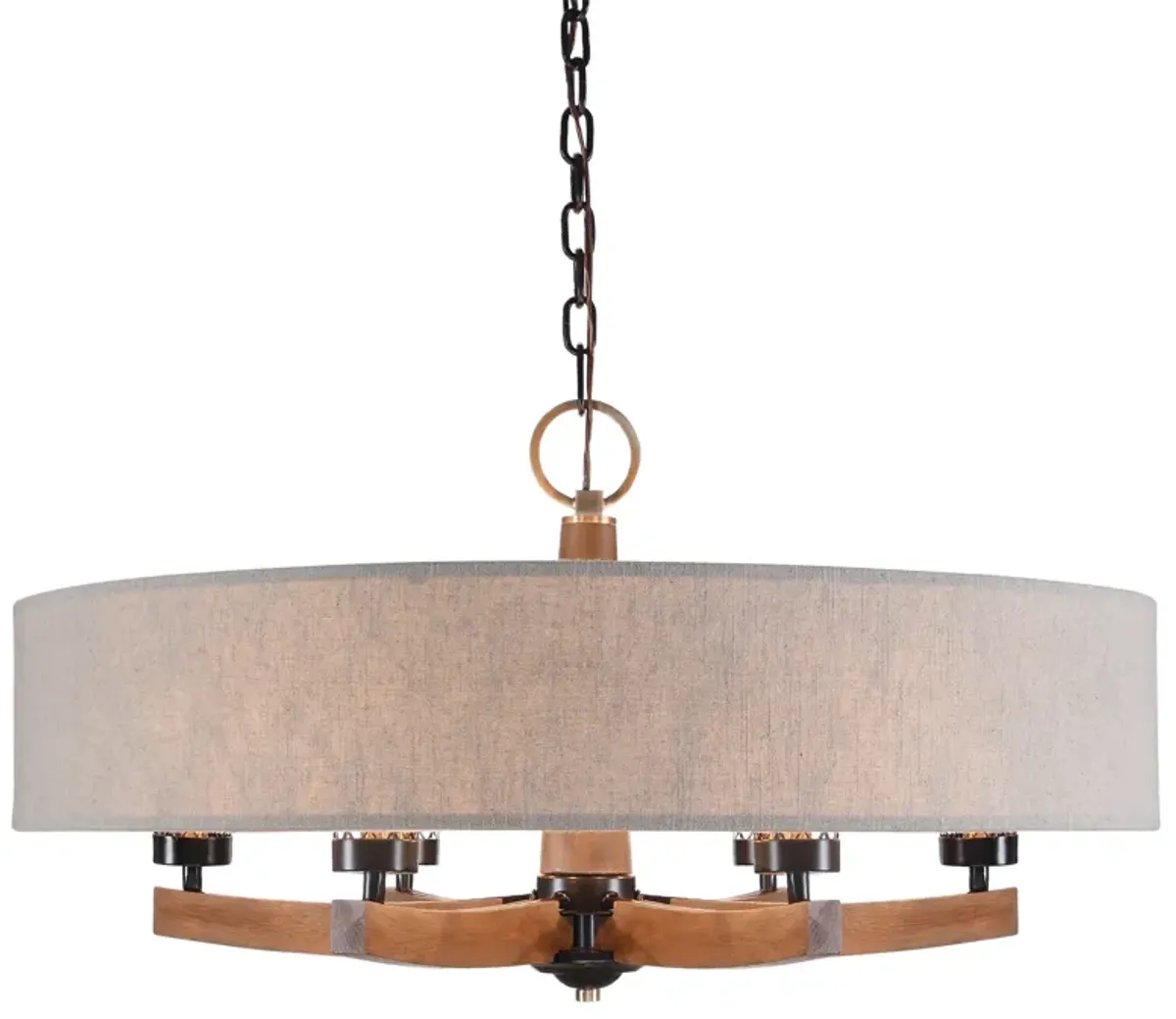 Woodall 6 Light Drum Chandelier