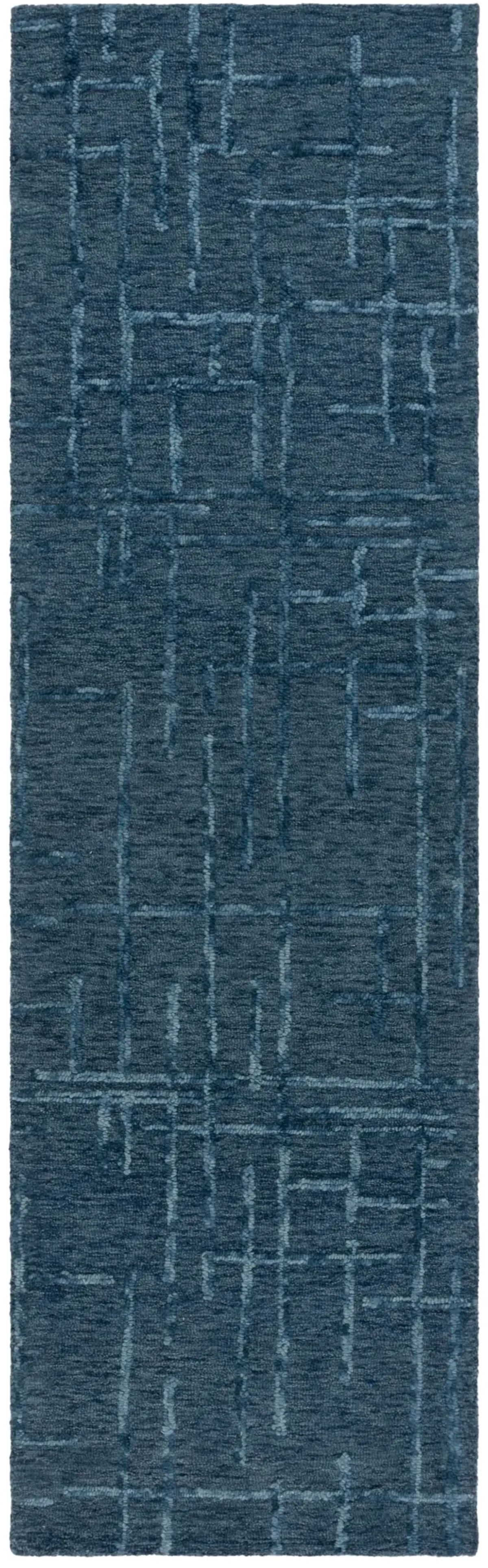 EBONY 750 NAVY 2'-3' x 8' Runner Rug