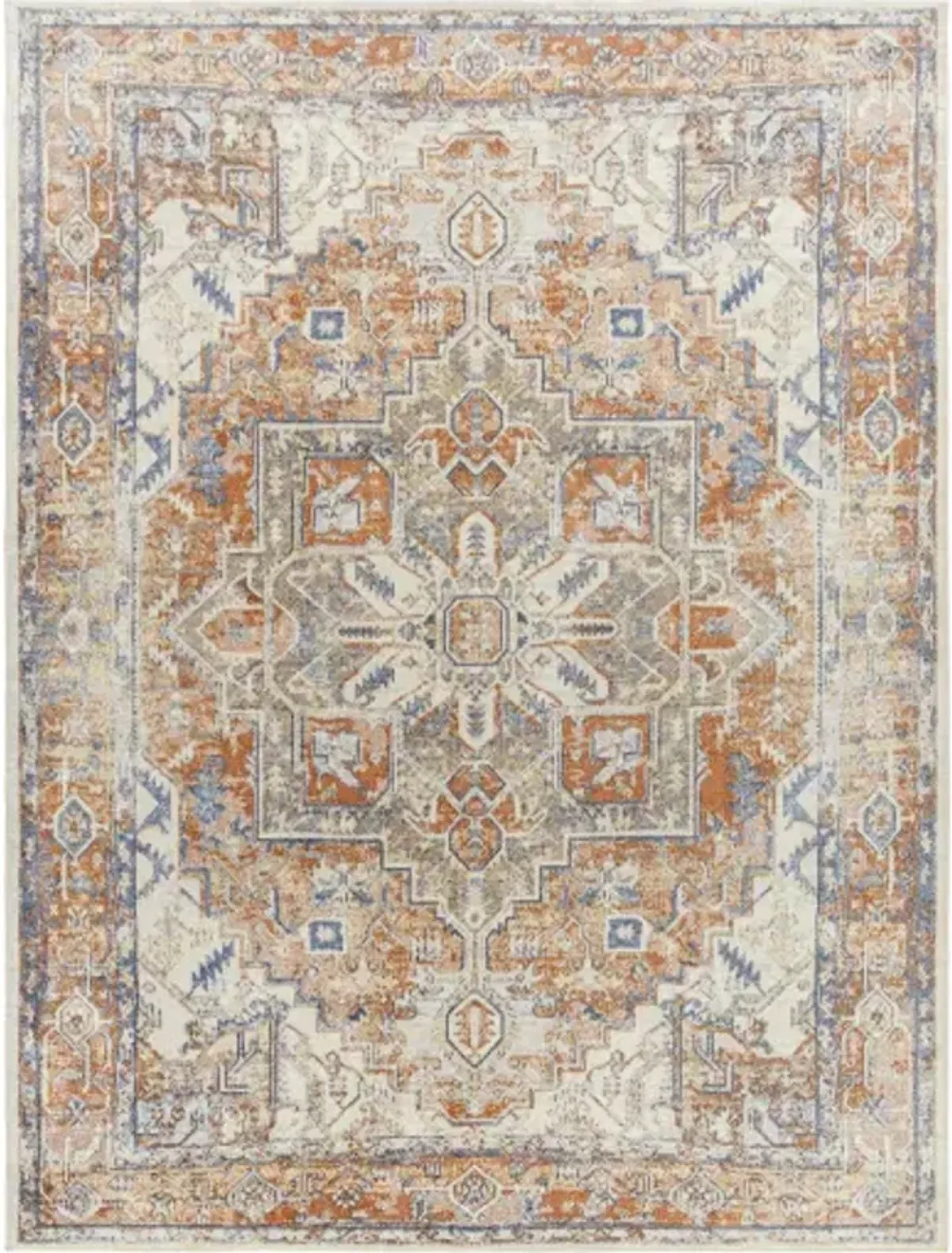 Lillian LLL-2302 5'3" x 7' Machine Woven Rug