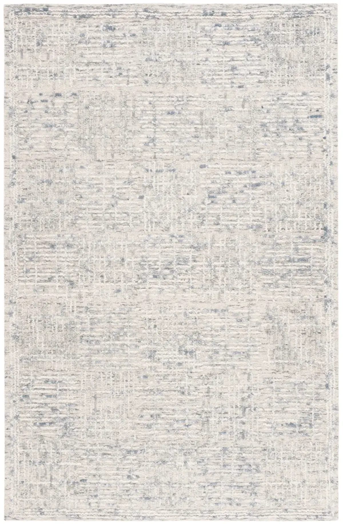 ABSTRACT Hand Tufted 6' x 9' area rug