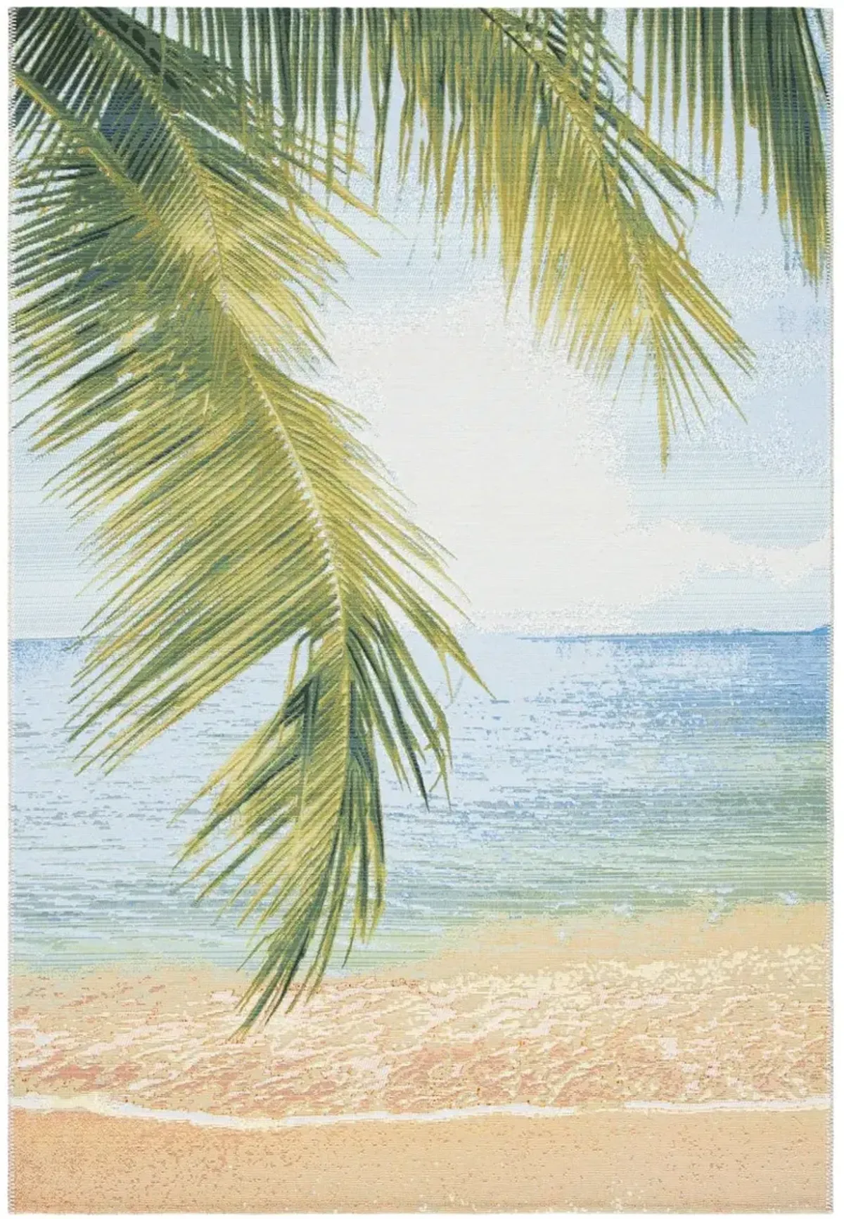 BARBADOS 560 Blue 3'-3' X 5'-3' Small Rectangle Rug