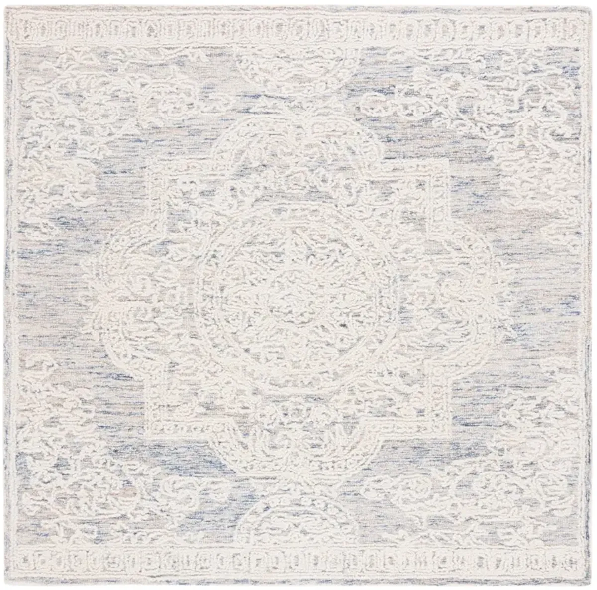 ABSTRACT Hand Tufted 6' x 6' Square area rug