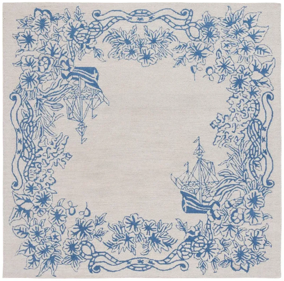 CHELSEA Hand Tufted 6' x 6' Square area rug