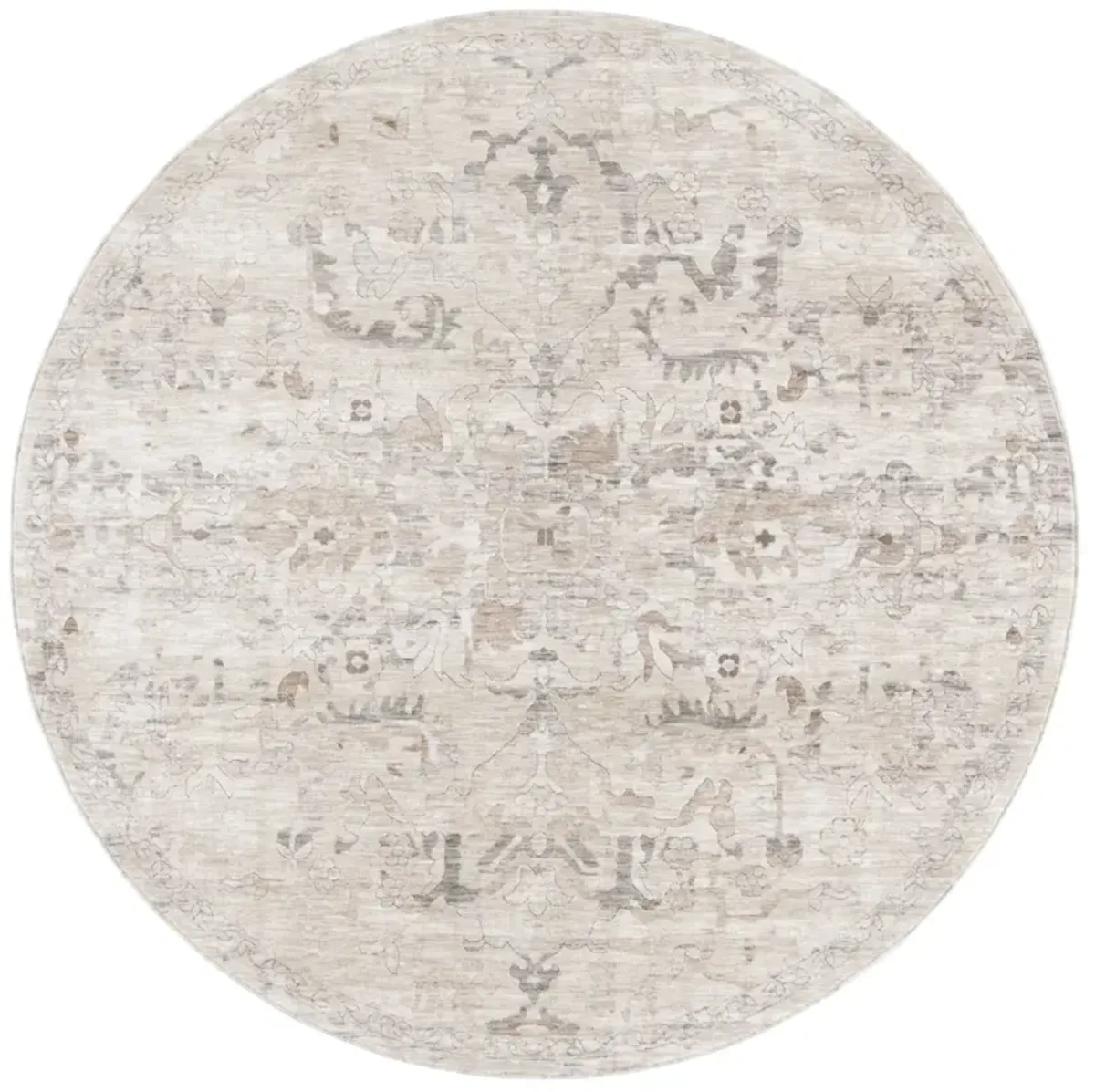 MASON 120 GREEN  6'-3' x 6'-3' Round Round Rug