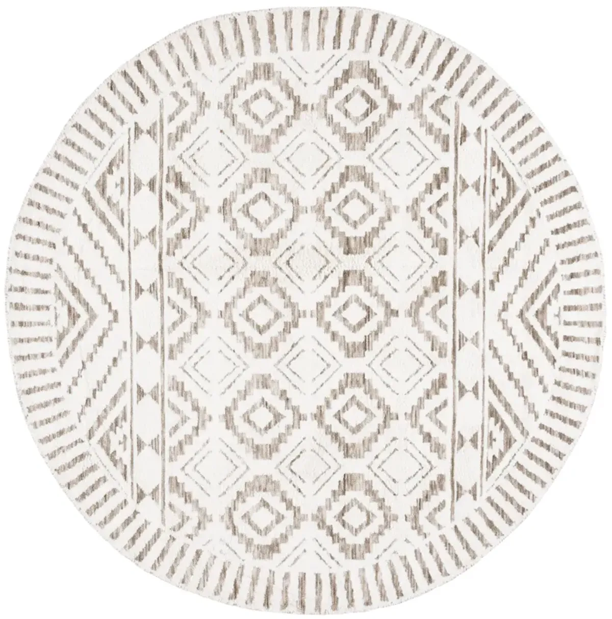 AUDREY Hand Tufted 6' x 6' Round area rug