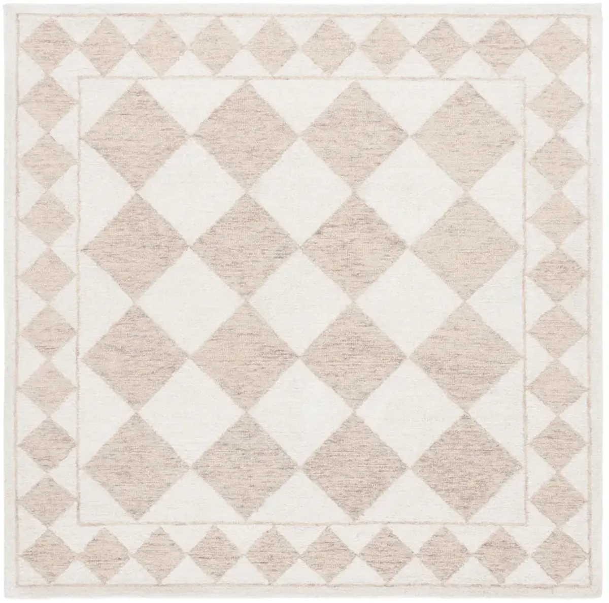 EBONY Hand Tufted 6' x 6' Square area rug