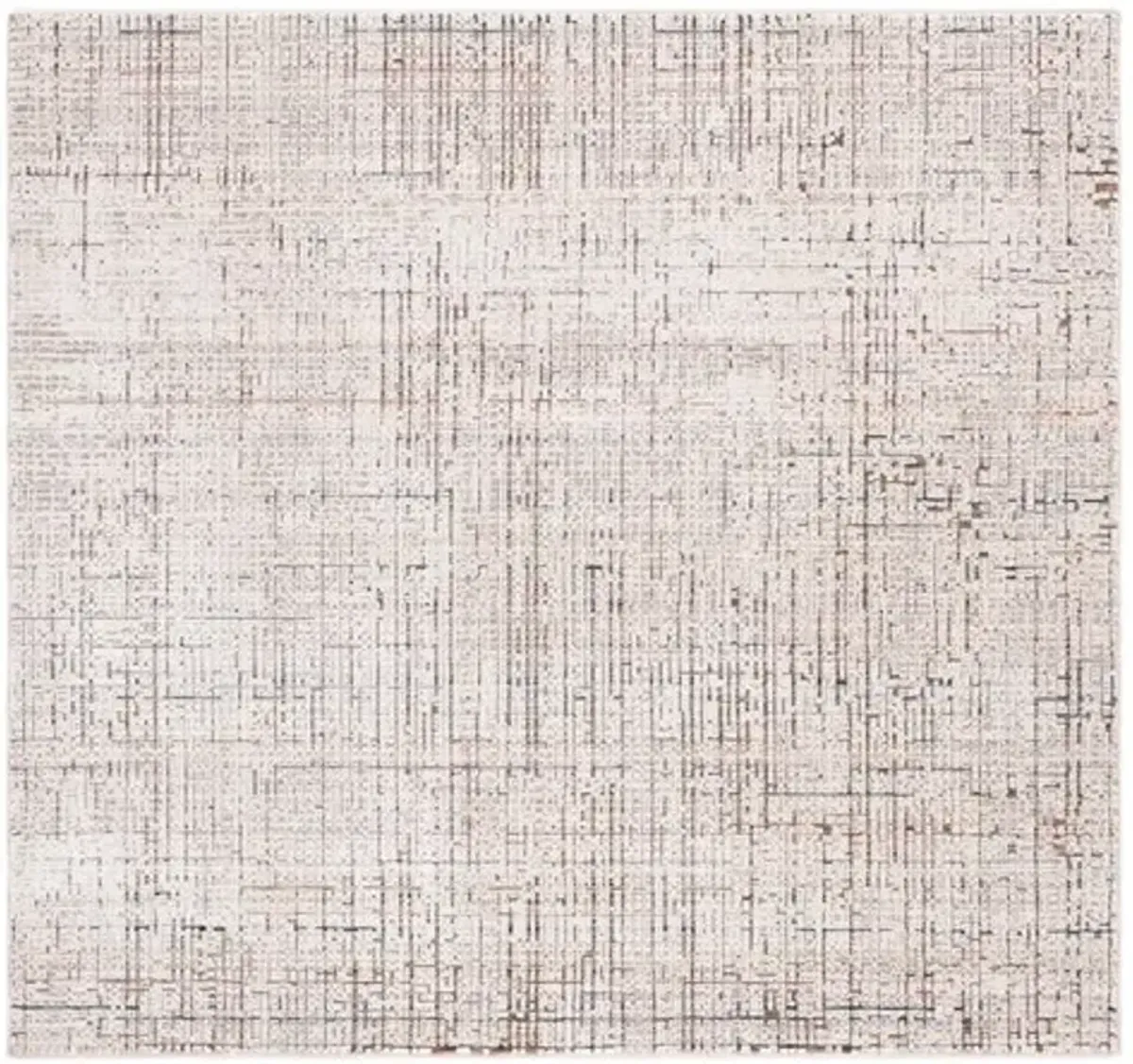 HARLOW 101 Grey  6'-3' X 6'-3' Square Square Rug