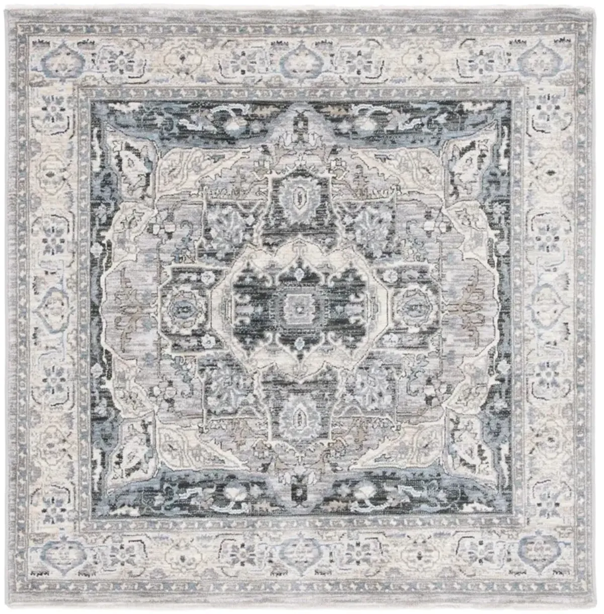 ARTIFACT 556 GREY  6'-7' X 6'-7' Square Square Rug