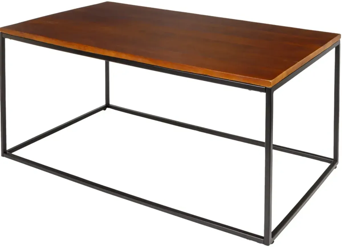 Aryaa YAA-002 18"H x 22"W x 42"D Coffee Table