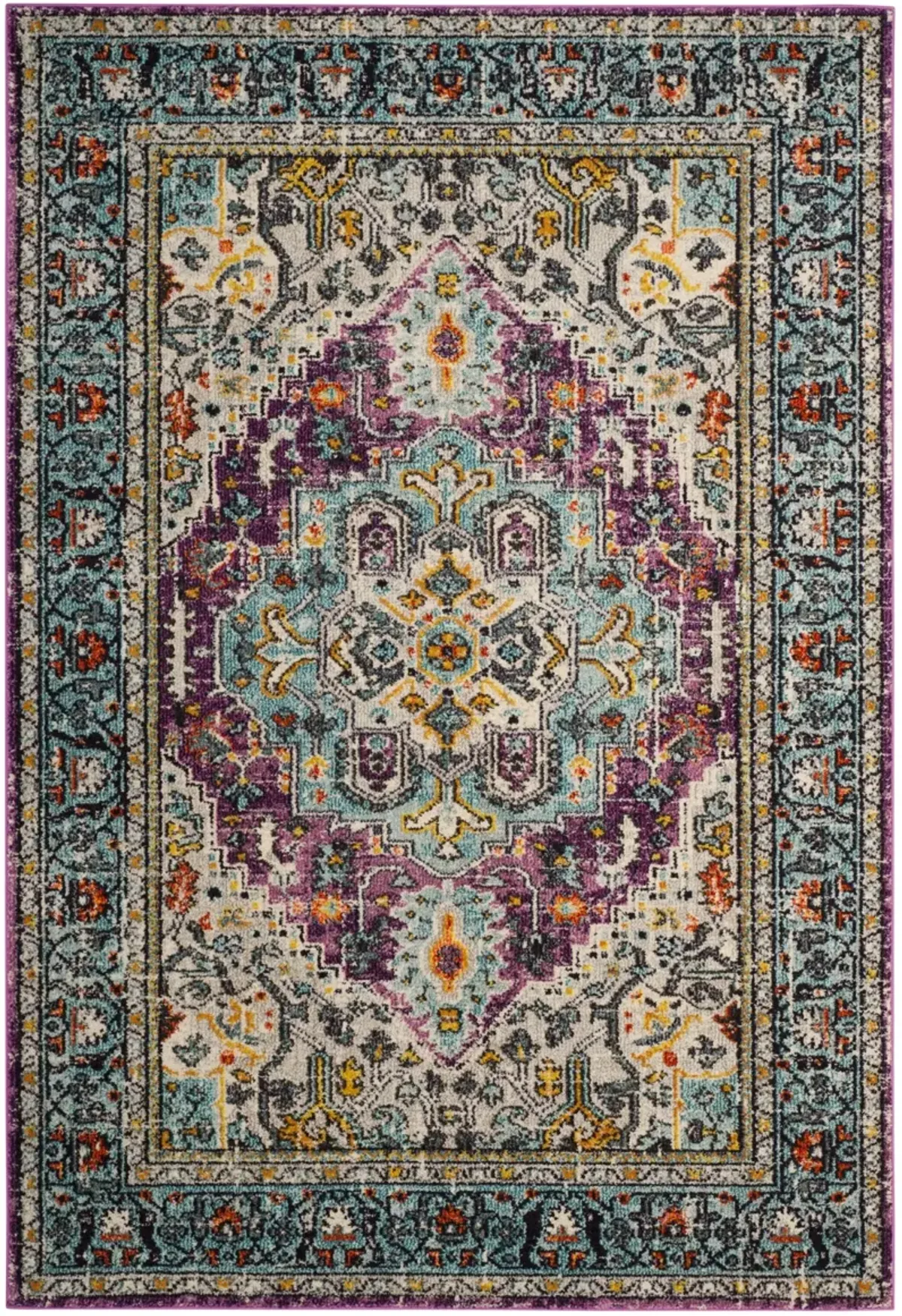 MONACO 251 VIOLET  9' x 12' Large Rectangle Rug