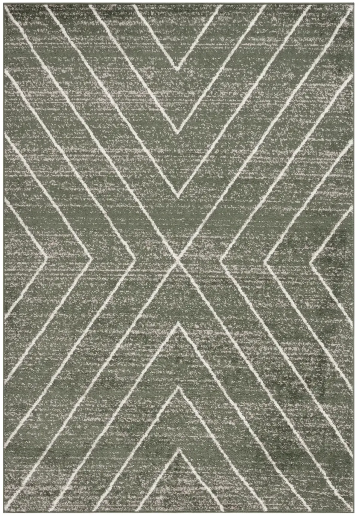 ADIRONDACK 251 DARK GREEN  9' x 12' Large Rectangle Rug