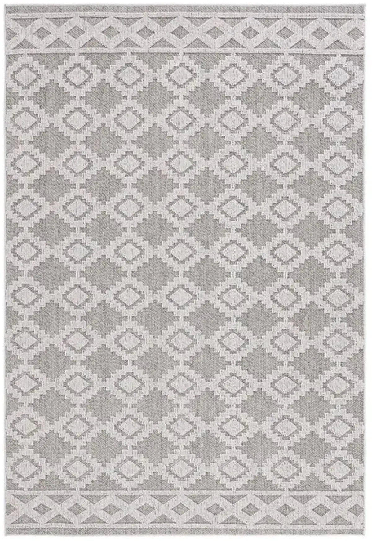 GLOBAL 208 Grey  5'-3' X 7'-6' Medium Rectangle Rug
