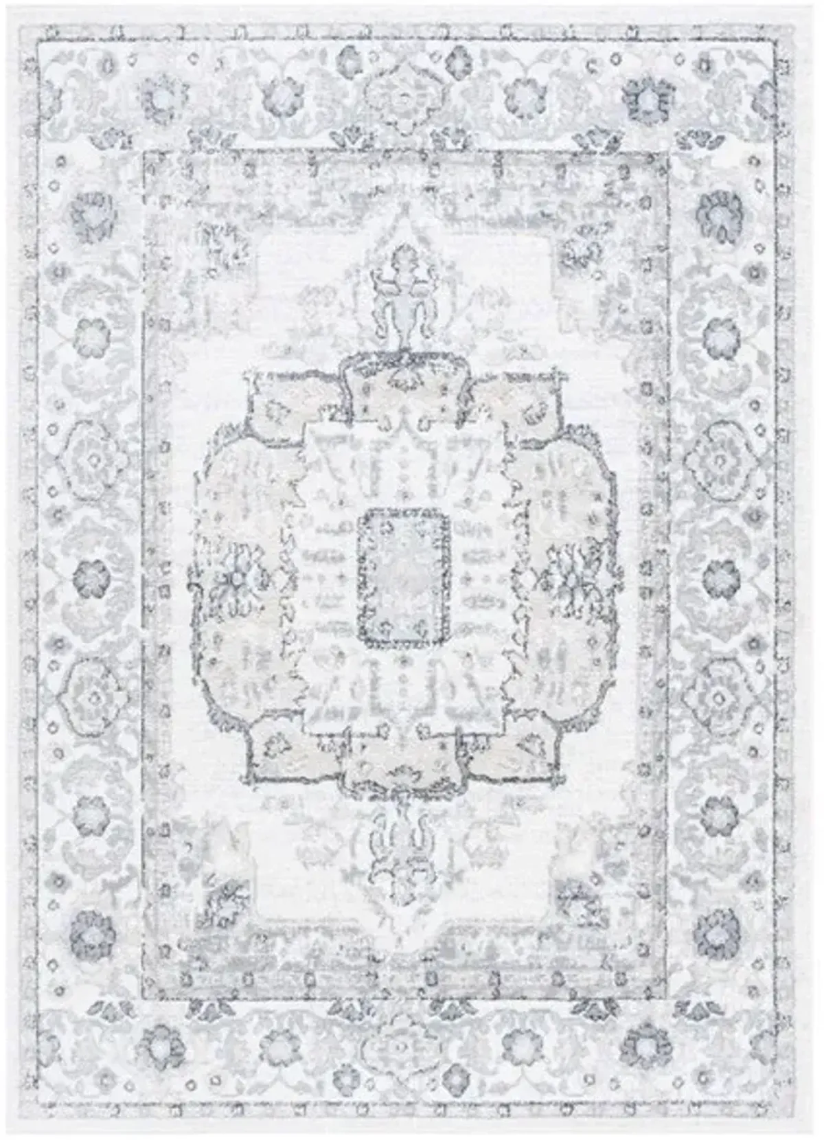 LAYLA 111 Grey 4'-5' x 6'-5' Medium Rectangle Rug