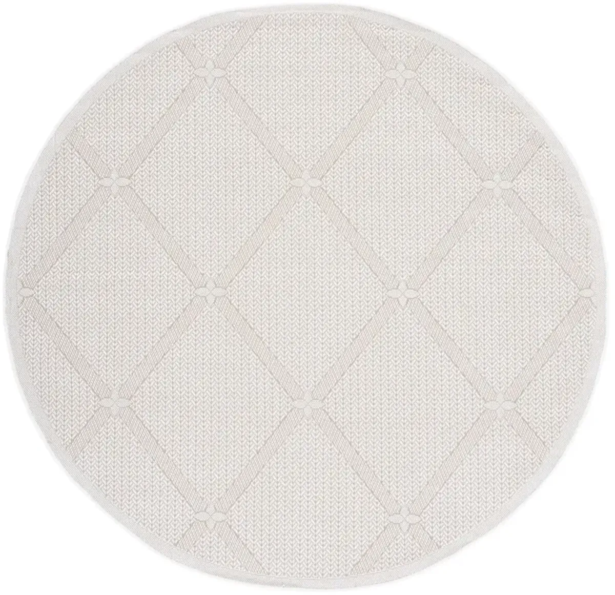 BERMUDA 811 Beige 5'-3' X 5'-3' Round Round Rug