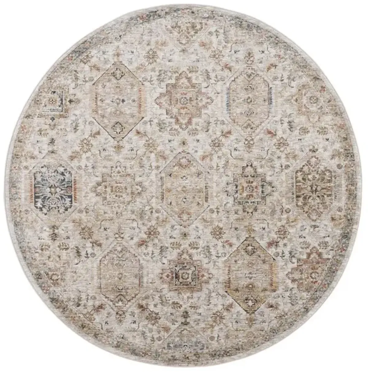 SILVERADO 108 Multi 6'-4' x 6'-4' Round Round Rug