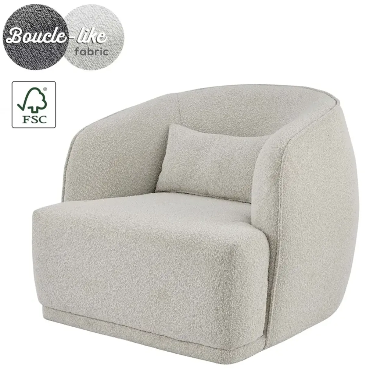 Steward Swivel Accent Chair