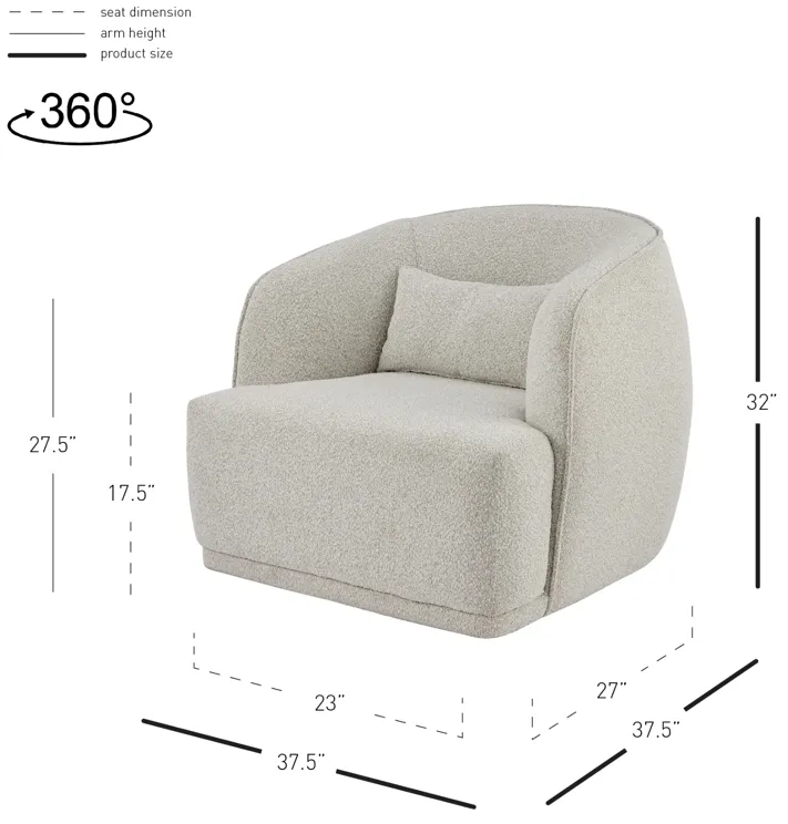 Steward Swivel Accent Chair