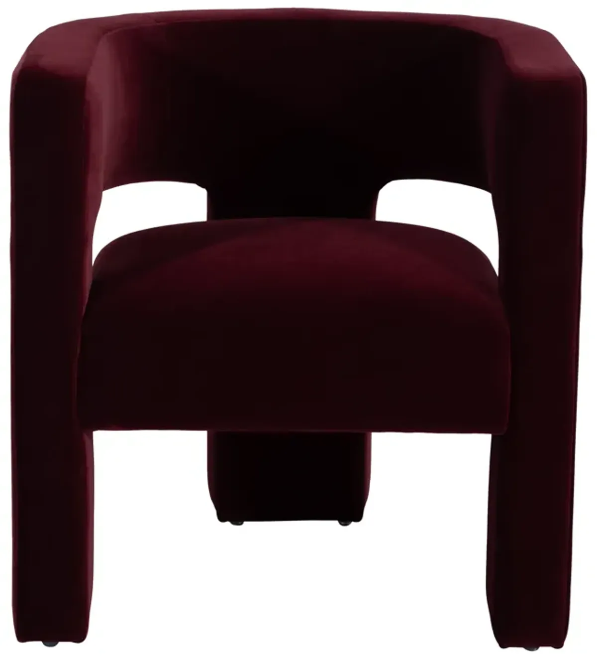 Round Back Chair - Wine