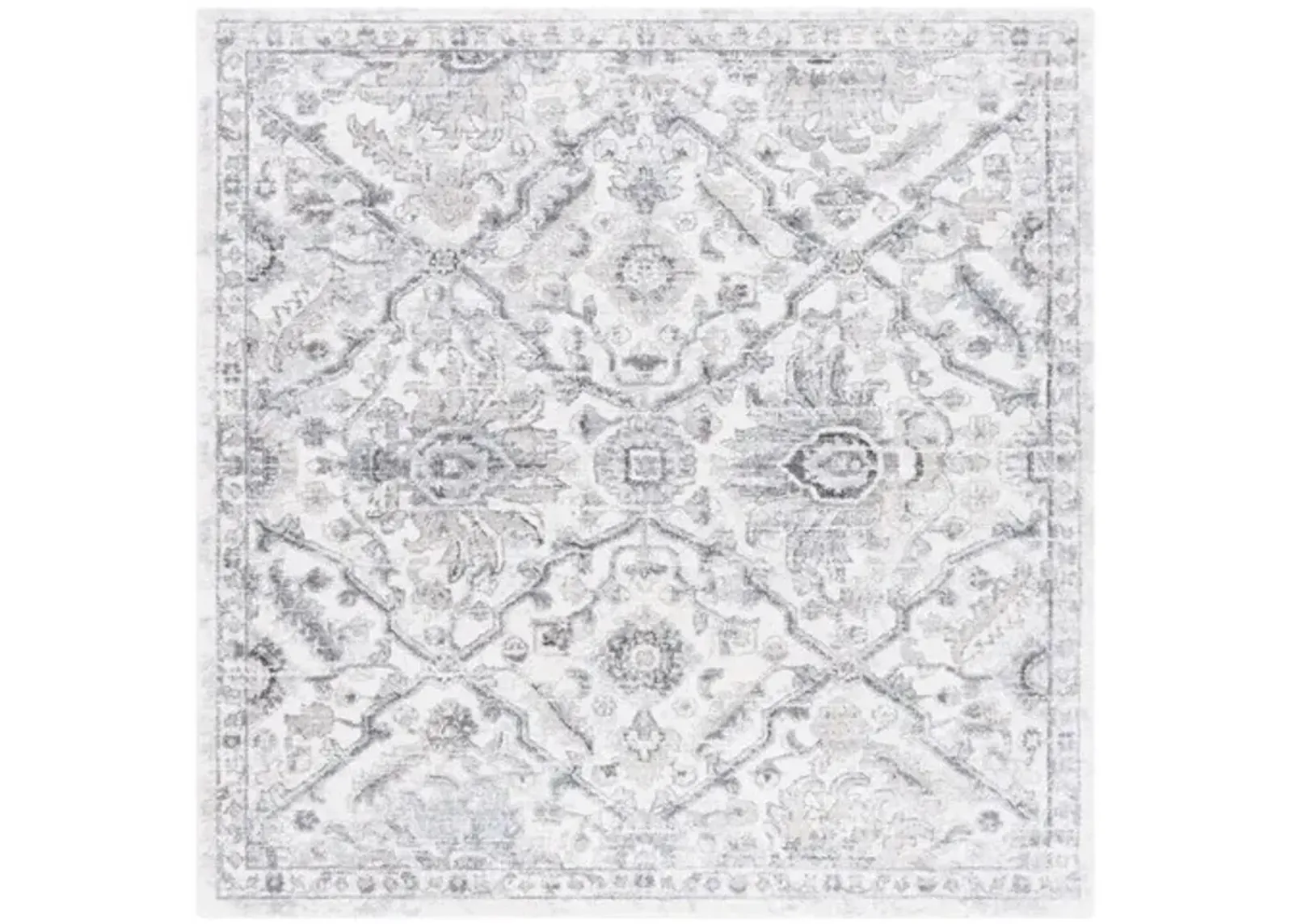 OPAL 466 Grey 6'-7' X 6'-7' Square Square Rug