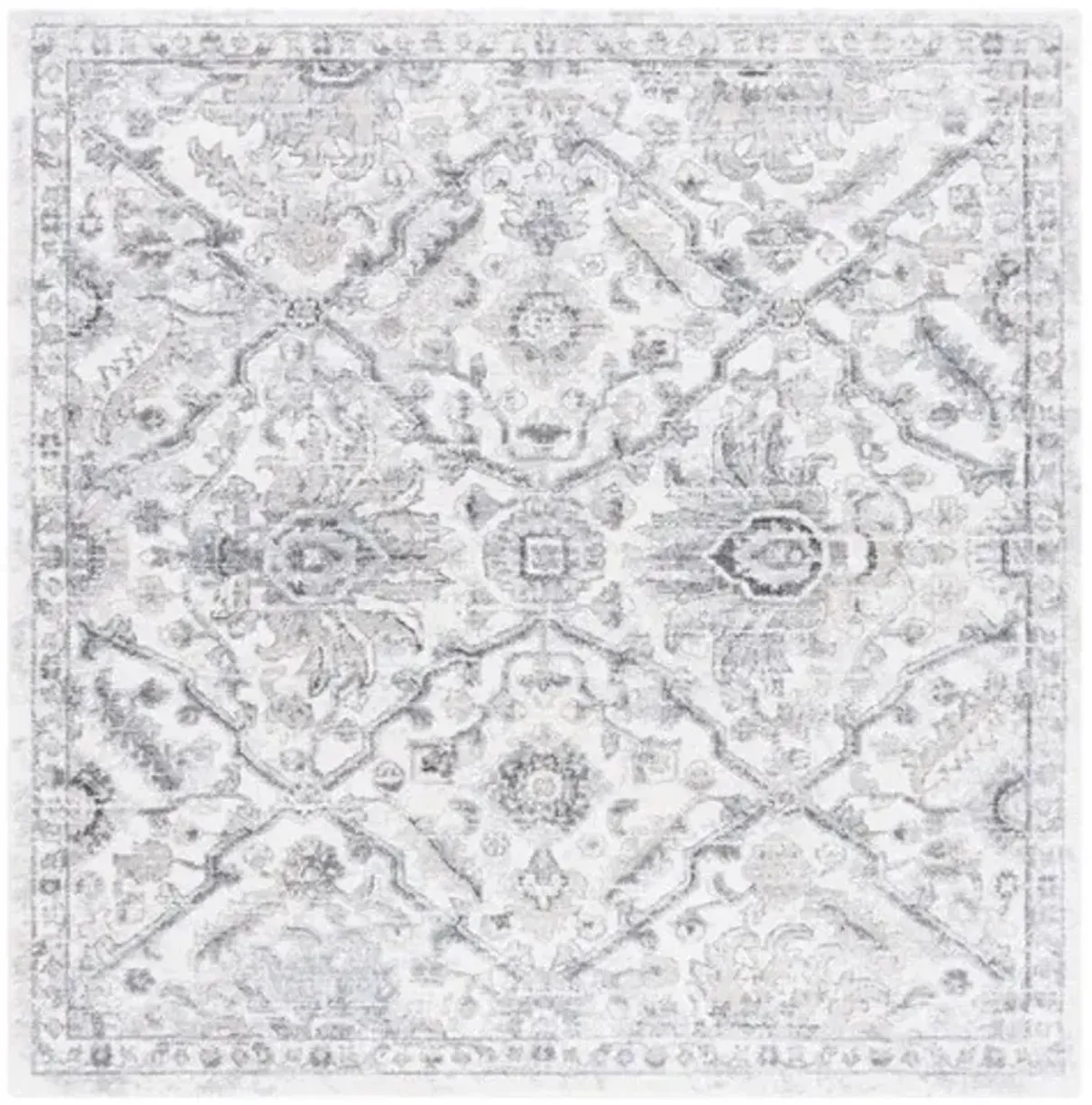 OPAL 466 Grey 6'-7' X 6'-7' Square Square Rug