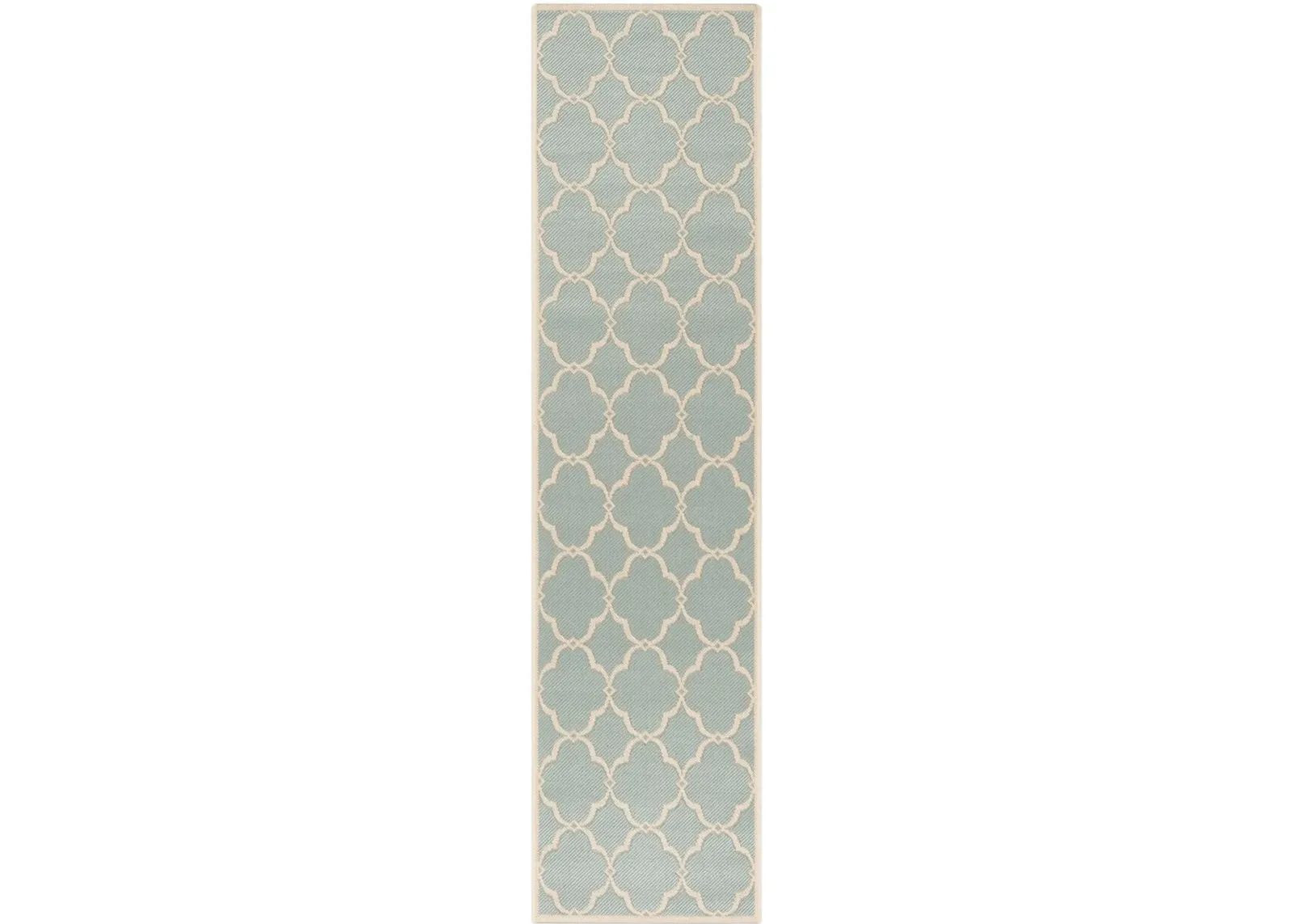 BEACH HOUSE 125 Blue 2'-2' X 6' Runner Rug