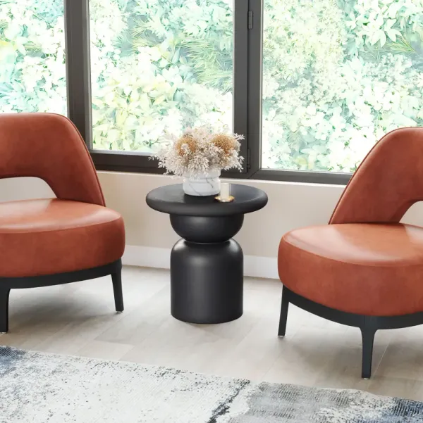 Hals Side Table Black
