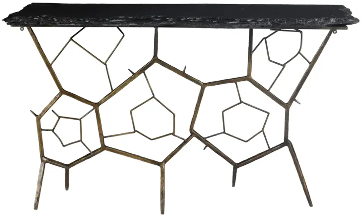 NATE SLATE CONSOLE TABLE