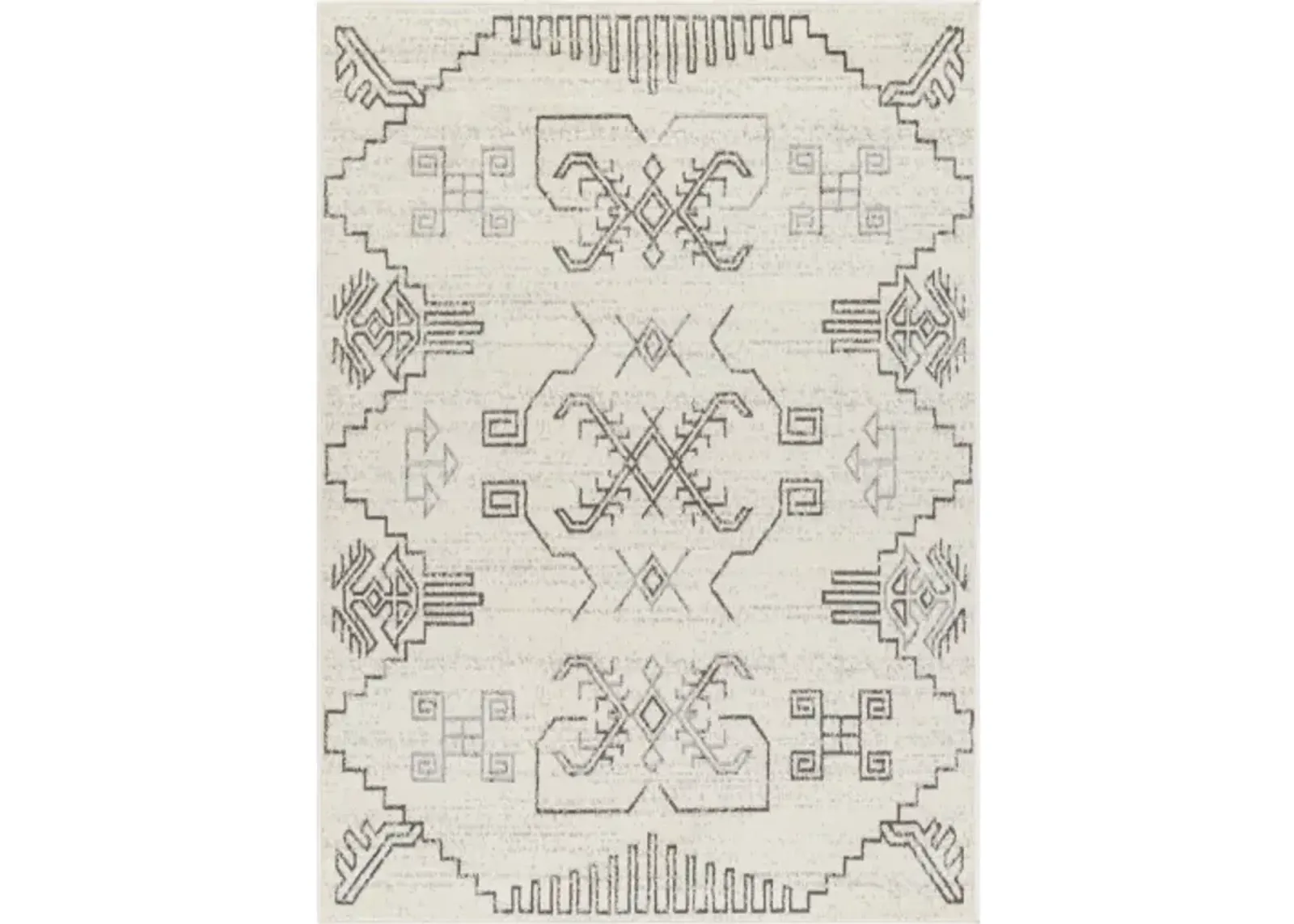 Pisa PSS-2359 6'7" x 9' Machine Woven Rug